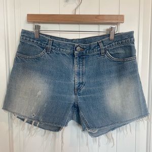 GAP cut off jean shorts